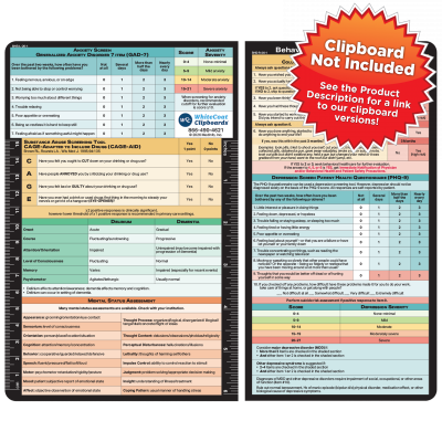 Behavioral Health Screening Adhesive Reference Label 